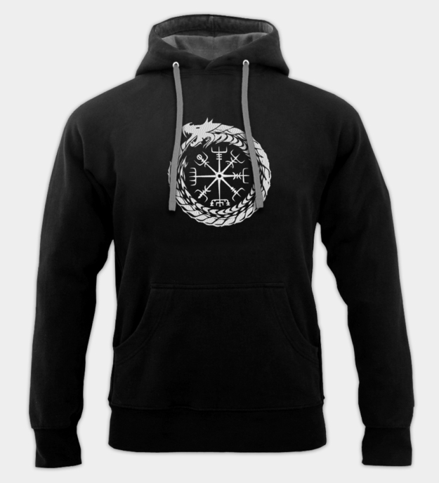 Jörmungand brodeerattu huppari