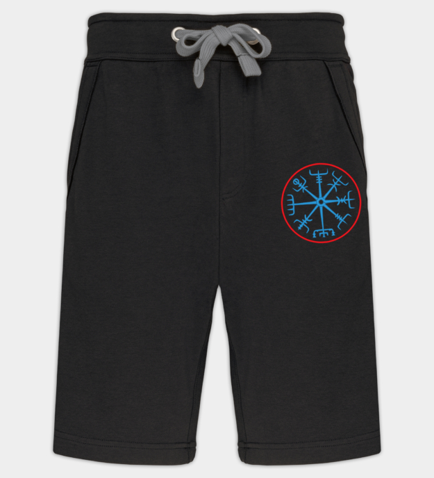 Vegvísir kirjaillut bermudashortsit